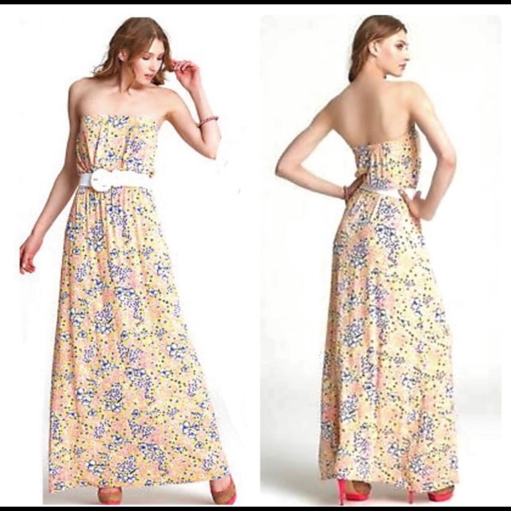 Lilly Pulitzer Marlisa Starfruit maxi dress